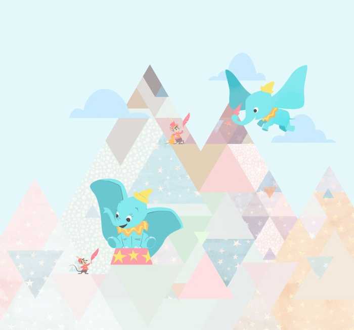 Standard Vlies Dumbo flying elephant