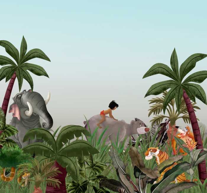 Standard Vlies Jungle Book