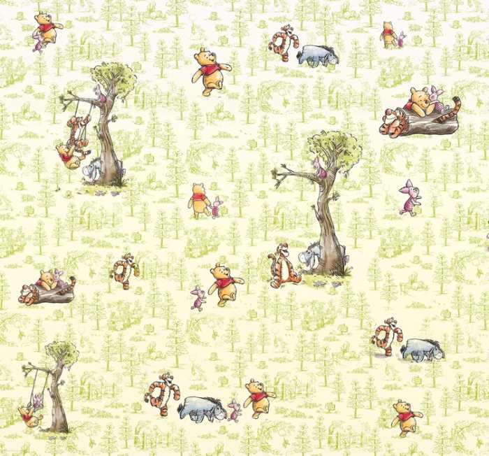 Standard Vlies Winnie the Pooh Friends