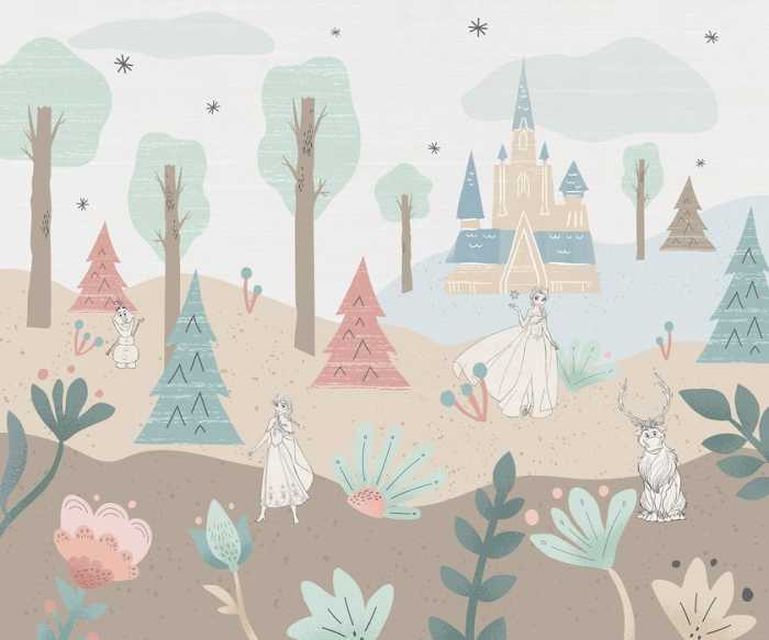 Standard Vlies Disney Frozen Castle Playground