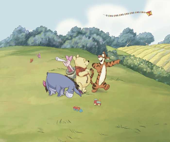 Standard Vlies Disney Winnie the Pooh Adventure