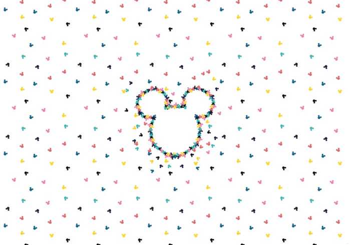 Standard Vlies Mickey Heads-Up