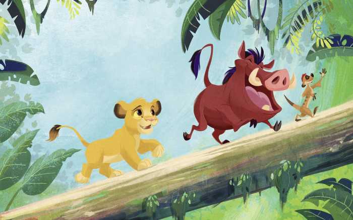 Standard Vlies Disney The Lion King Classic Jungle Team