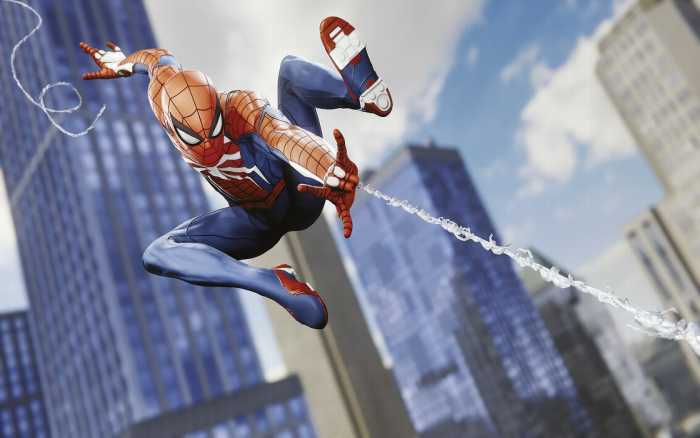 Standard Vlies Marvel Spider-Man Attack!