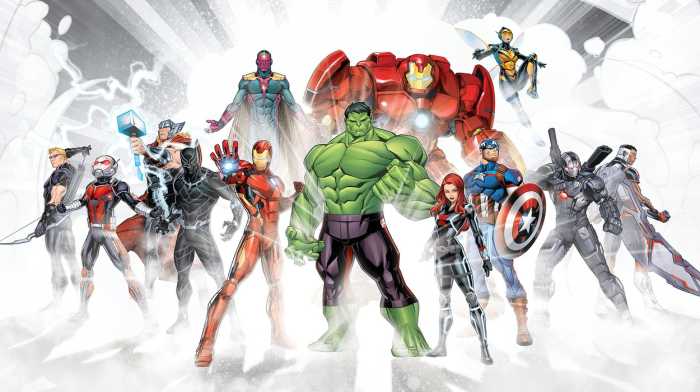 Standard Vlies Avengers Unite