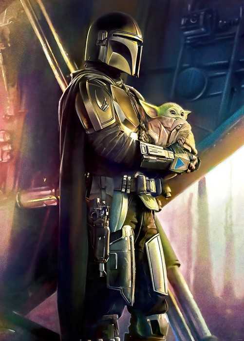 Standard Vlies Mandalorian Savior