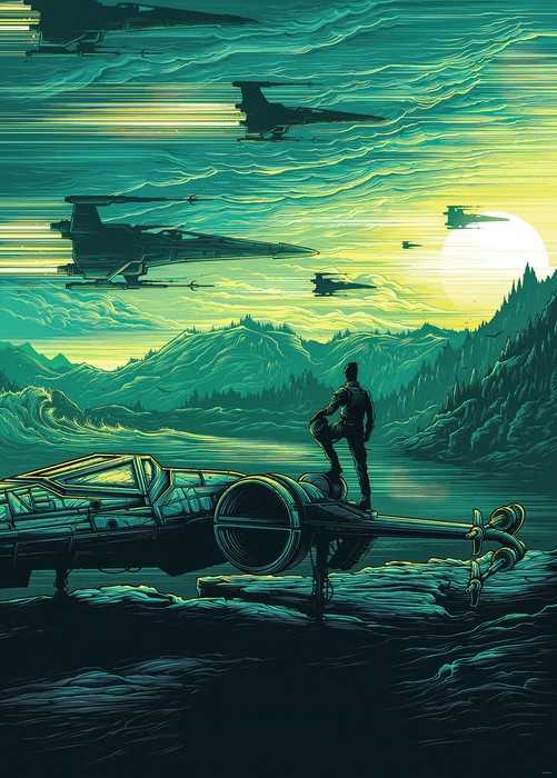 Standard Vlies Star Wars X-Wing Assault Takodana