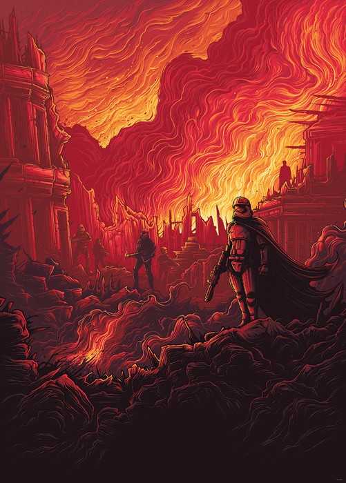 Standard Vlies Star Wars First Order Purge