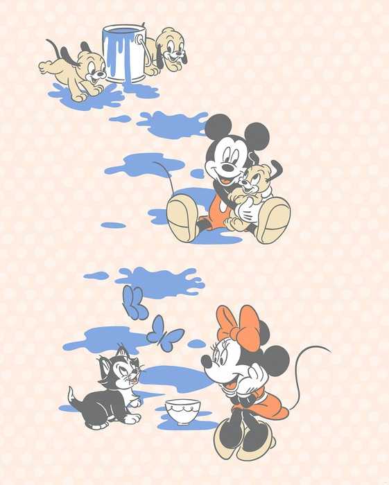 Standard Vlies Mickey Artsy Flow