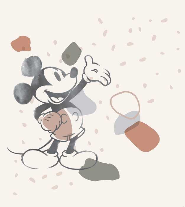 Standard Vlies Mickey Organic Shapes