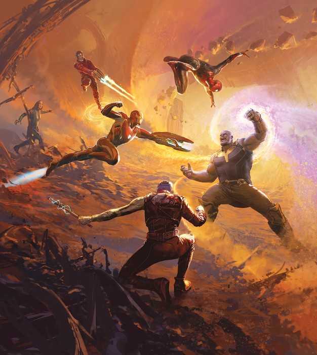 Standard Vlies Avengers Epic Battle Titan