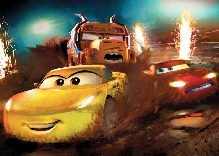 Standard Vlies Cars Dirt Track