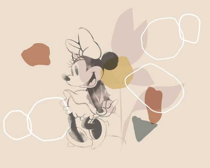 Standard Vlies Minnie Soft Shapes