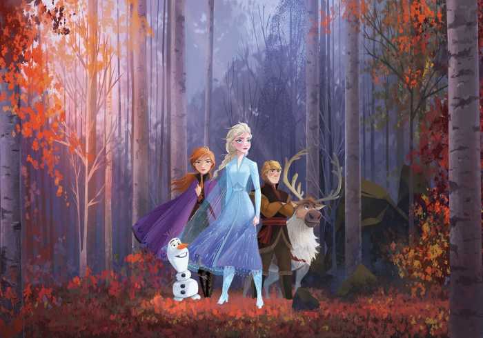 Standard Vlies Frozen Autumn Glade