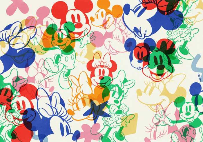 Standard Vlies Mickey & Minnie Mixture