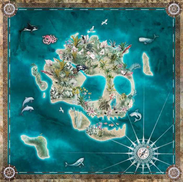 Standard Vlies Skull Island