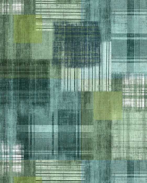 Premium Vlies Patchy Plaid