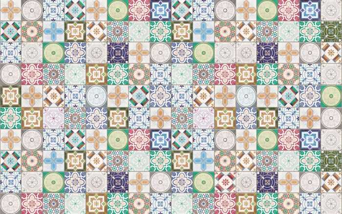 Premium Vlies Marrakech Mosaik