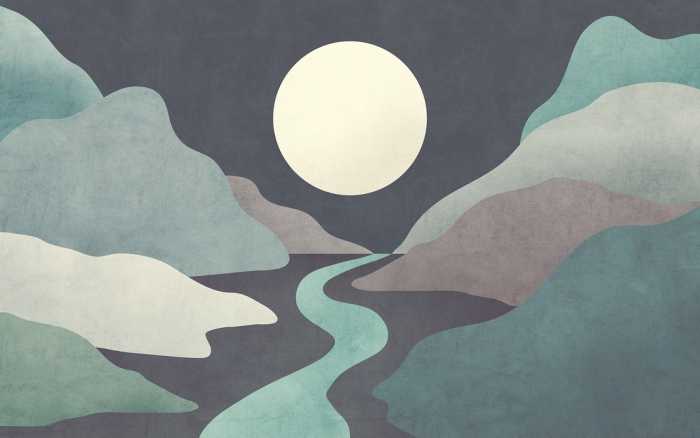 Premium Vlies Moonlight Monumental
