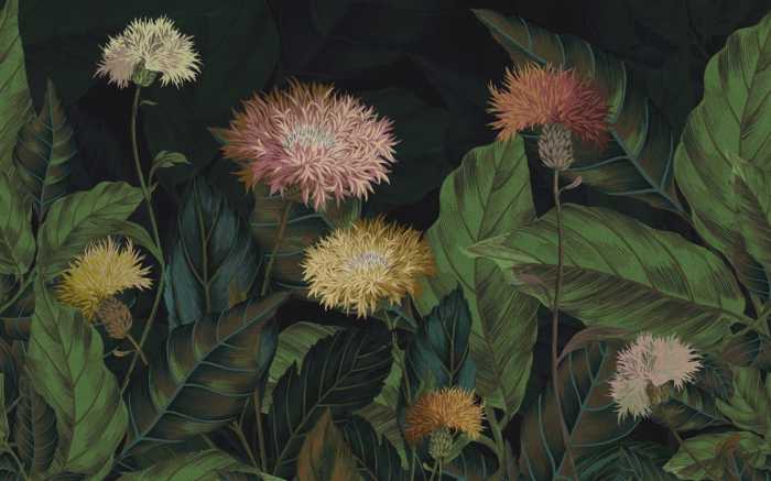 Premium Vlies Flowerly