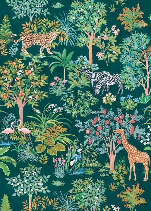 Standard Vlies Happy Jungle
