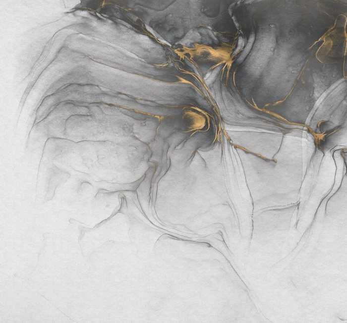 Standard Vlies Ink Gold Flow