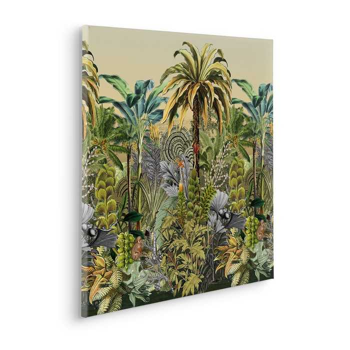Vlies Bild auf Keilrahmen/ Echtholzrahmen Tropical Heat