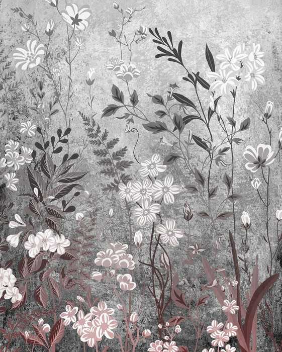 Standard Vlies Moonlight Flowers