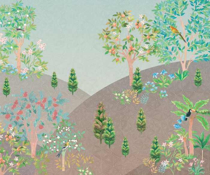 Standard Vlies Persian Garden