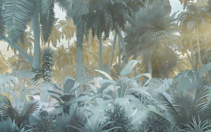 Premium Vlies Misty Jungle
