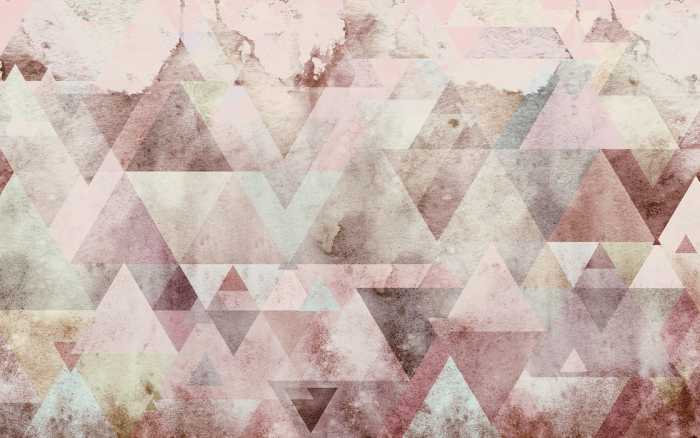 Premium Vlies Triangles Red