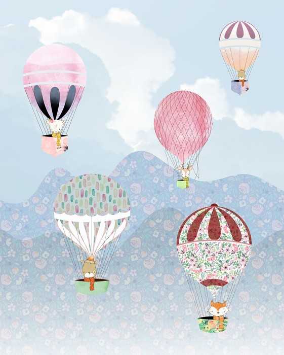 Premium Vlies Happy Balloon