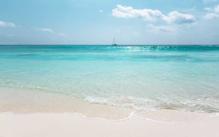 Premium Vlies Azur Ocean