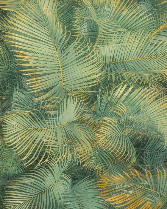 Premium Vlies Neon Fern