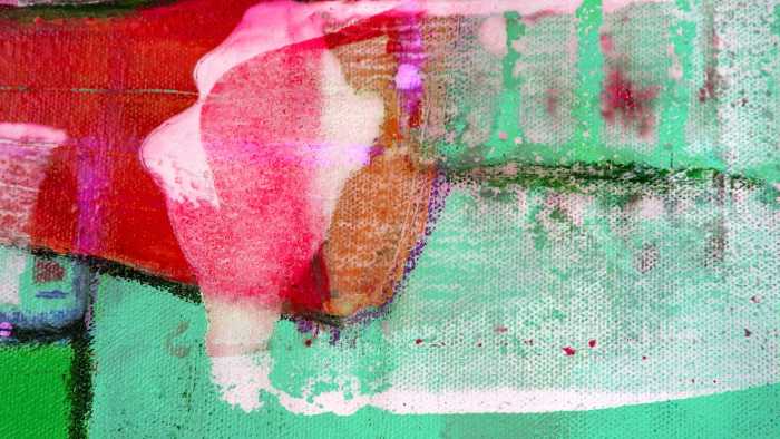 Premium Vlies Icecream Flying red-mint
