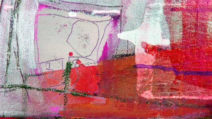 Premium Vlies Rooms Opening grey-red