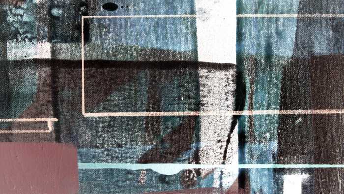 Premium Vlies Frames Facing bleu
