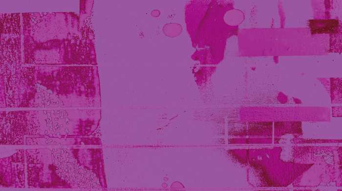 Digitaldrucktapete Drops Lapping pink-merlot