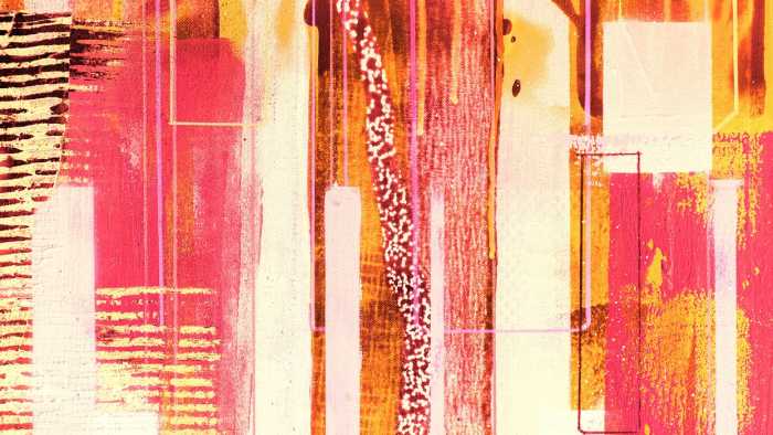 Premium Vlies Straight Upright orange