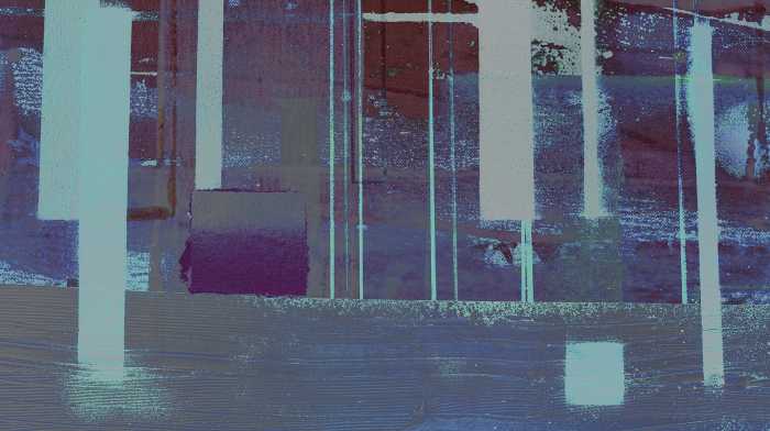 Digitaldrucktapete Horizon Blazing grey-merlot