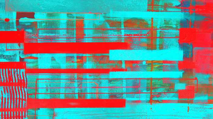 Premium Vlies Layers Swimming red-ice