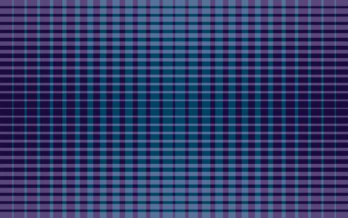 Premium Vlies Chequered blue-purple