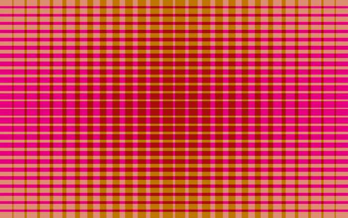 Premium Vlies Chequered pink-beige