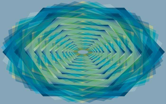 Premium Vlies Crystal bleu-petrol