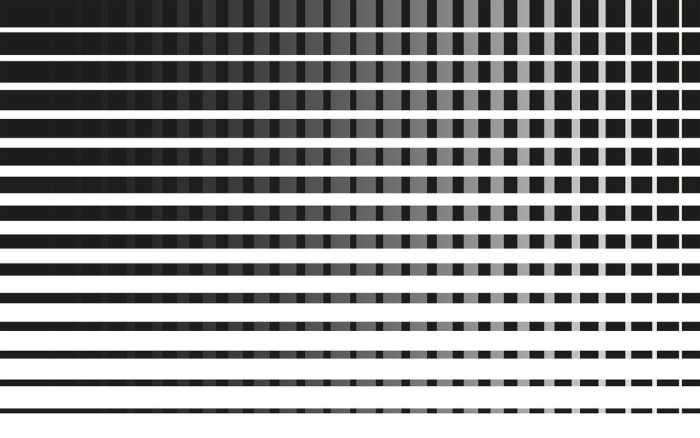 Premium Vlies Griddy whiteblack-grey
