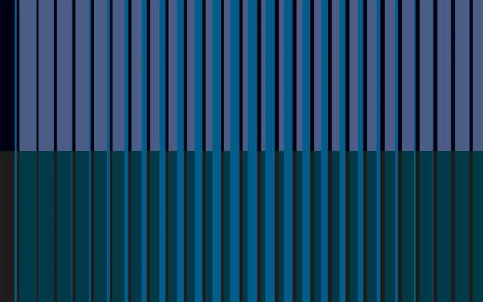 Premium Vlies Lamello Mezzo blue-petrolblue