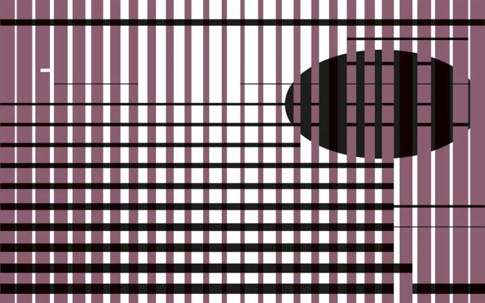 Premium Vlies Let me stay black-aubergine