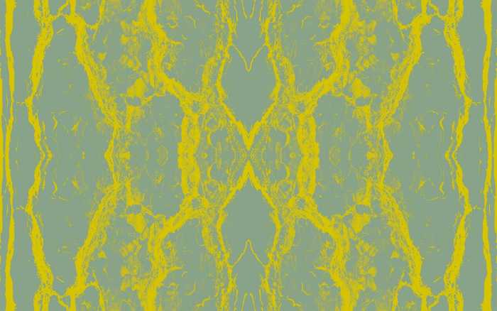 Premium Vlies Oak Bark greygreen-yellow