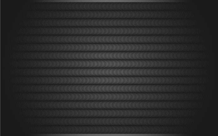 Digitaldrucktapete Screen Dot black