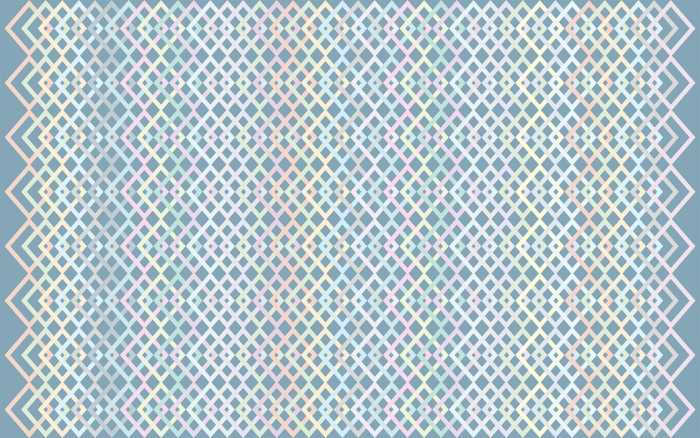 Premium Vlies Structure Rhombus bleu-pastell